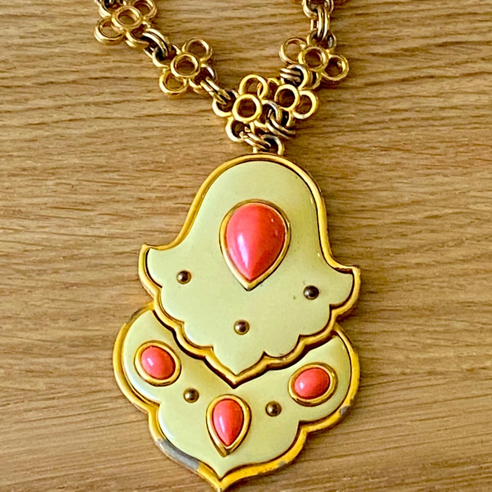 Givenchy Enamel Necklace